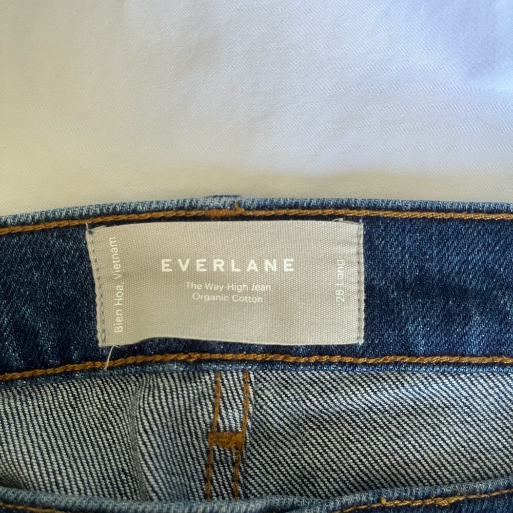 Everlane The Way High Jeans Size 28 Long